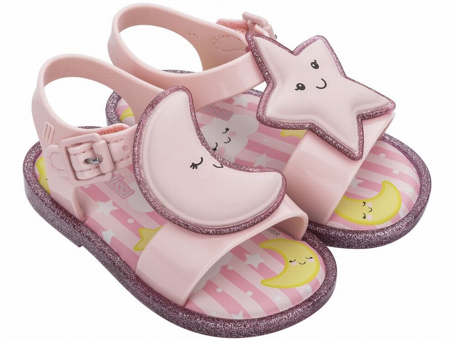 Sandalias Mini Melissa Mar Sweet Dreams Contrast Bebe - Rosas - Argentina BRD-169748